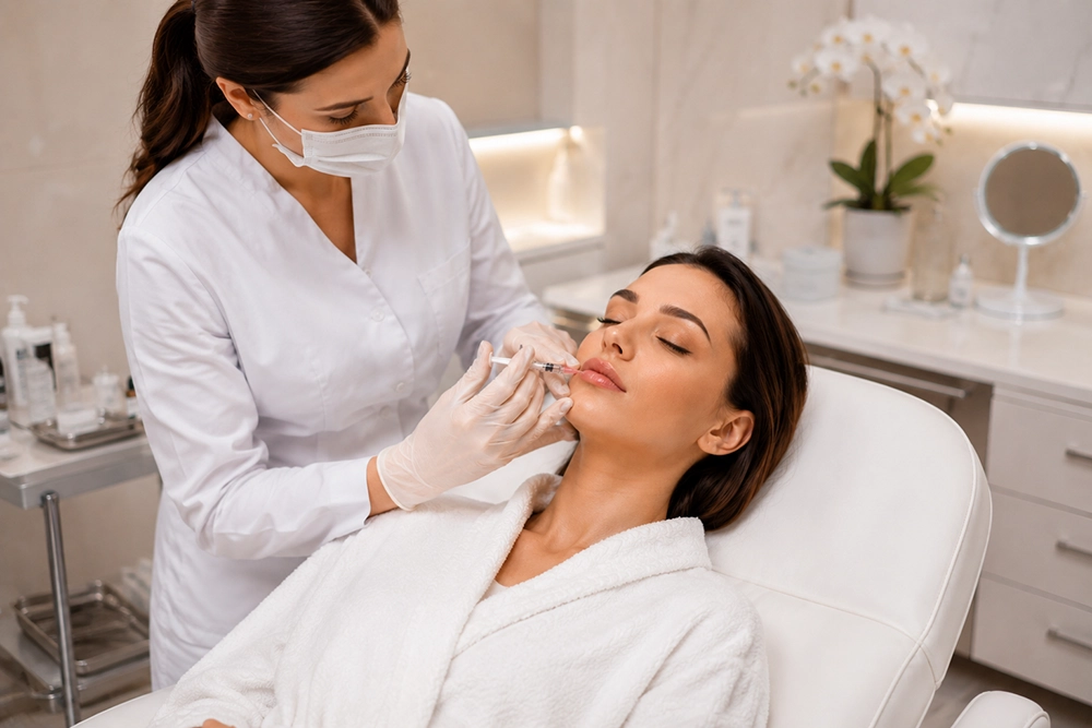 تزریق فیلر لب روسی و طبیعی 👄 + هزینه